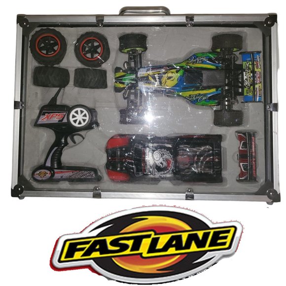 FAST TRACK Other - Fast Lane XPS Radio Control 1:14 Scale Car Kit in Aluminum Case